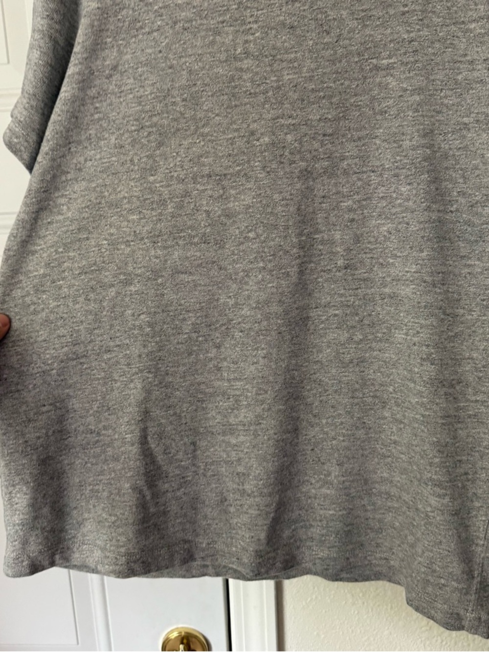 BUCK MASON heather grey cotton field-spec heavy boxy crew neck tee t-shirt - Picture 2 of 8